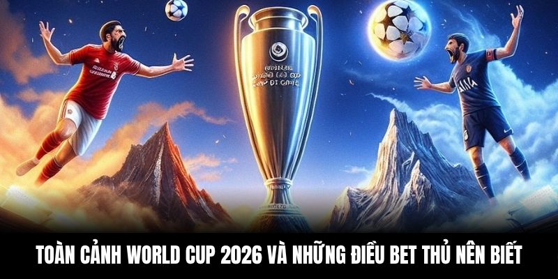 Toàn cảnh world cup 2026 và những điều bet thủ nên biết